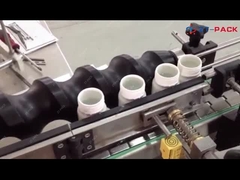 Автоматический стикер SS304 наклеивает холодный клей для пластиковой бутылки масла Labeli уксуса соевого соуса стеклянной бутылки